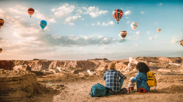 Hot Air Balloon over Luxor
